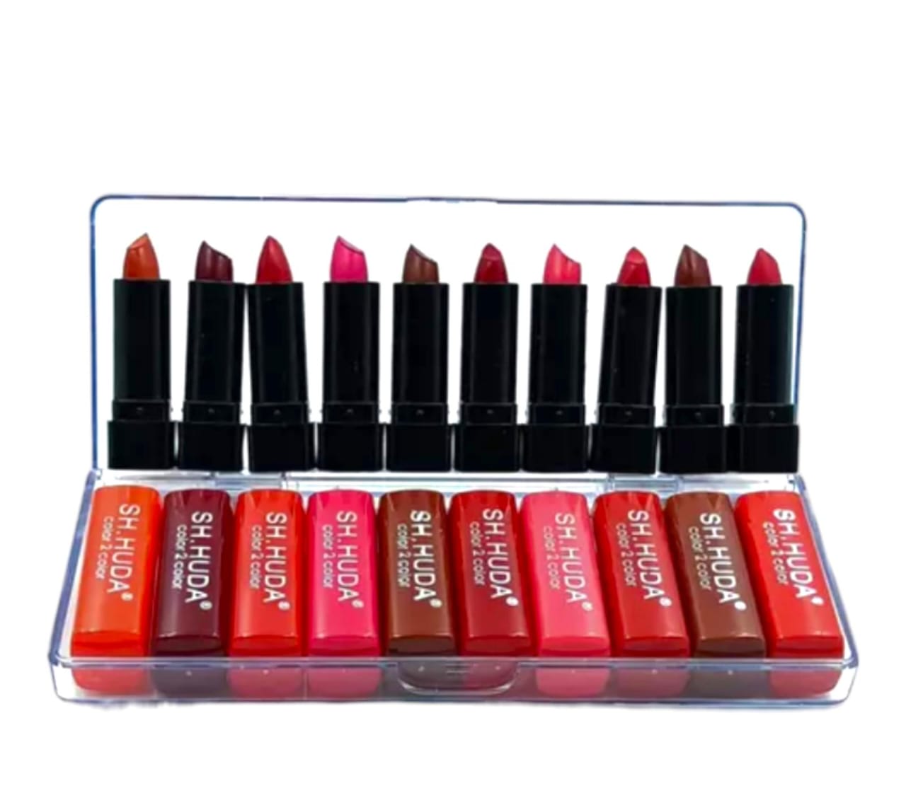 Pocket Matte Beauty Lipstick Set Of Ten 